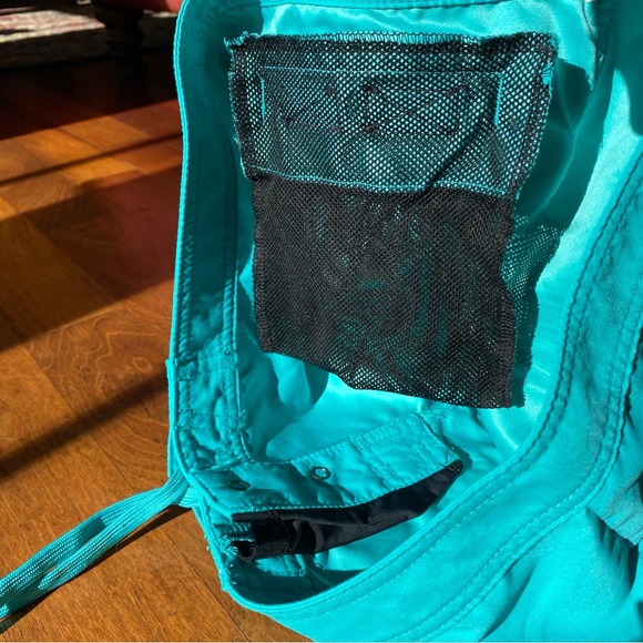 Low Rise Firefly Board Shorts in Turquoise - Picture 5 of 10